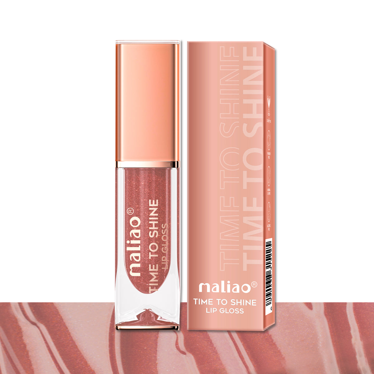 Maliao Time to Shine Lip Gloss - Glossy Brilliance for Stunning Lips Maliao Professional Makeup
